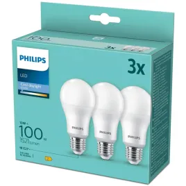 3pak-zarowka-led-e27-a67-13w-100w-1521lm-6500k-zimna-mleczny-philips