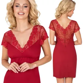 elegancka-koszula-nocna-z-piekna-koronka-na-plecach-donna-ismena-bordo-xl