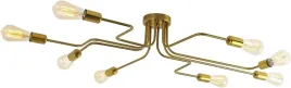 lampa-sufitowa-industrialna-modern-8-zarowek-braz