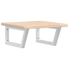 polka-scienna-pod-umywalke-stal-i-lite-drewno-debowe