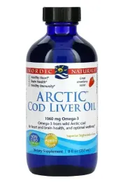 arctic-cod-liver-oil-1060mg-strawberry-237-ml