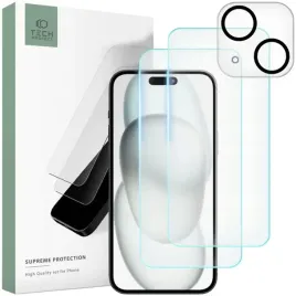 tech-protect-szklo-hartowane-do-iphone-15-supreme-set-clear-9h