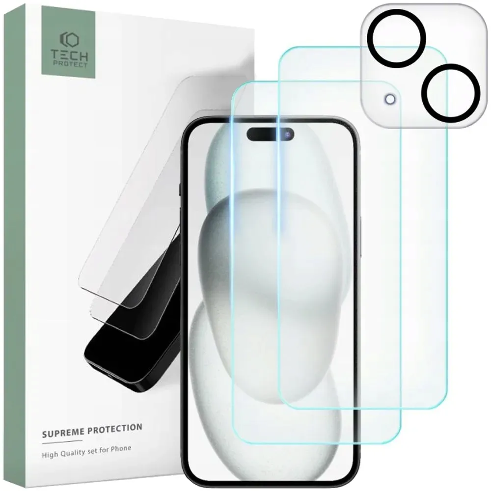 tech-protect-szklo-hartowane-do-iphone-15-supreme-set-clear-9h
