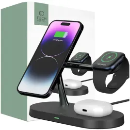 tech-protect-szybka-magnetyczna-ladowarka-3w1-do-telefonu-zegarka-czarne