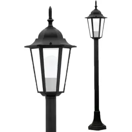 lampa-ogrodowa-zewnetrzna-stojaca-latarnia-slupek-100cm-led-e27-czarna-ip44