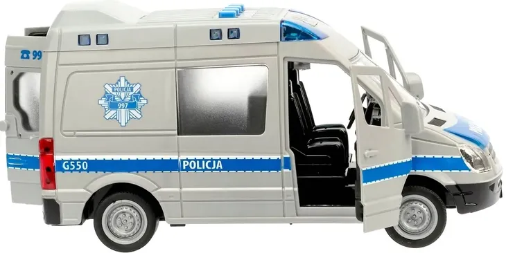pojazd-policja-material-karton-plastik