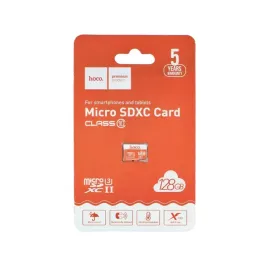 karta-microsd-128gb-class-10-hoco-pomaranczowa
