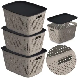 3x-pojemnik-plastikowy-azurowy-pudelko-z-pokrywa-pojemniki-box-17l-brazowy