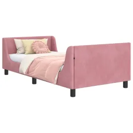 lozko-dzieciece-z-rama-i-zaglowkiem-rozowy-90-x-200-cm-aksamit