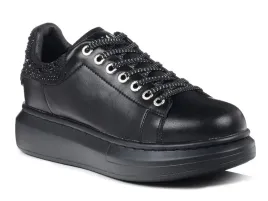 buty-sneakersy-damskie-czarne-na-platformie-skorzane-goe-oo2n4004