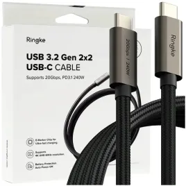 ringke-kabel-usb-3-2-gen-2x2-type-c-pd240w-200cm-czarny-do-ladowania