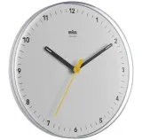 zegar-scienny-braun-bialy-23cm-1-bateria-maxell-aa-stan-nowy