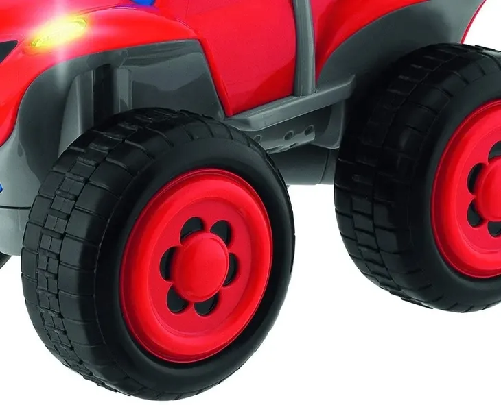 auto-billy-czerwony-efekty-dzwiekowe-swietlne