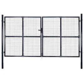 brama-ogrodowa-z-siatki-ocynkowanej-stal-300x175-cm-szara