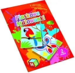 piaskowe-malowanki-motyl-i-papuga