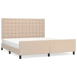 rama-lozka-z-zaglowkiem-cappuccino-203x186x118-128-cm