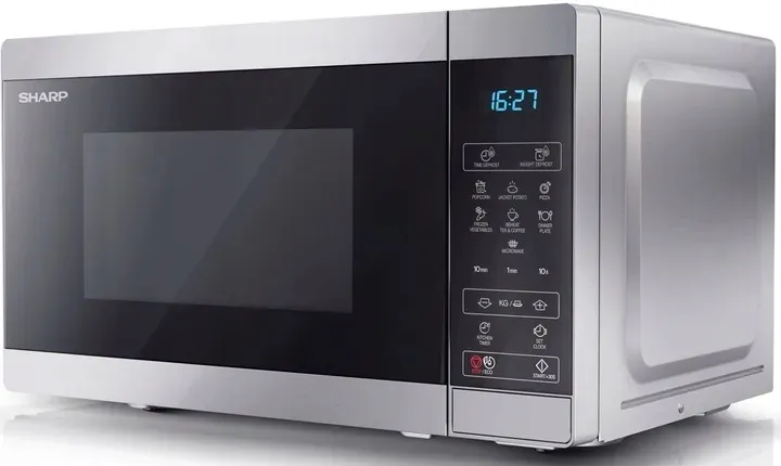 kuchenka-mikrofalowa-sharp-ms02e-s-wolnostojaca-20l-800w-8-programow-timer