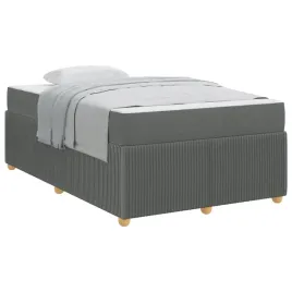 ramka-lozka-z-materacem-ciemnoszary-120-x-190-cm-tkanina