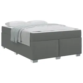 ramka-lozka-z-materacem-ciemnoszary-140-x-200-cm-tkanina