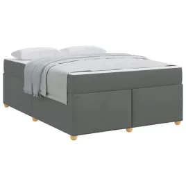 ramka-lozka-z-materacem-ciemnoszary-160-x-200-cm-tkanina