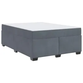 ramka-lozka-z-materacem-ciemnoszary-160-x-200-cm-tkanina