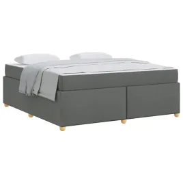 ramka-lozka-z-materacem-ciemnoszary-180-x-200-cm-tkanina