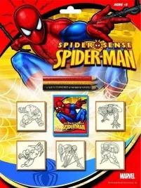 spiderman-pieczatki-5szt