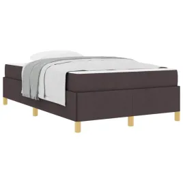 ramka-lozka-z-materacem-ciemny-braz-120-x-190-cm-tkanina