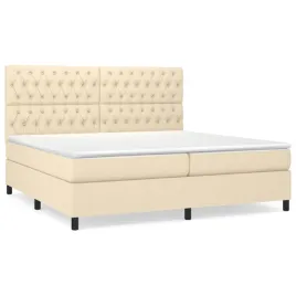 lozko-kontynentalne-kremowe-203-x-200-x-118-128-cm-z-2-materacami-100-x