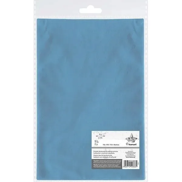 filc-a3-niebieski-pastel-5szt