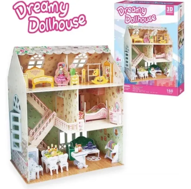 puzzle-3d-dreamy-domek-dla-lalek-kolekcja-inna