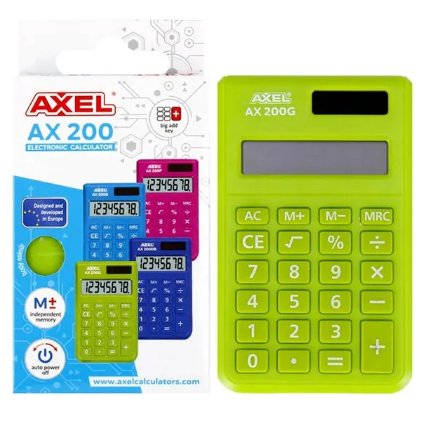 kalkulator-axel-ax-200g-stan-nowy