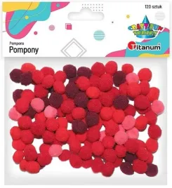 pompony-poliestrowe-10mm-czerwone-120szt