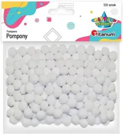 pompony-poliestrowe-10mm-biale-120szt