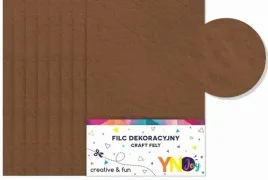 filc-dekoracyjny-brazowy-ynj-8szt-noster