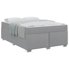 ramka-lozka-z-materacem-jasnoszary-160-x-200-cm-tkanina