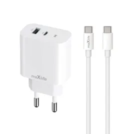 maxlife-ladowarka-sieciowa-pd-qc-mxtc-06-20ac-1x-usb-c-1x-usb-20w-biala-k