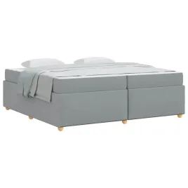 ramka-lozka-z-materacem-jasnoszary-200-x-200-cm-tkanina