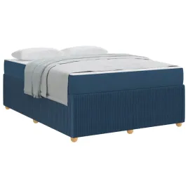 ramka-lozka-z-materacem-niebieski-140-x-200-cm-tkanina