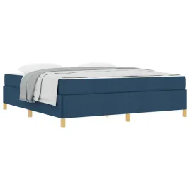 ramka-lozka-z-materacem-niebieski-180-x-200-cm-tkanina
