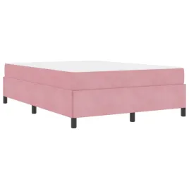 ramka-lozka-z-materacem-rozowy-160-x-200-cm-tkanina