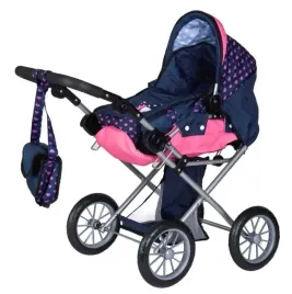 bayer-wozek-gleboki-dla-lalki-city-star-granatowy-13654aa