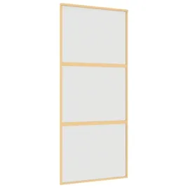 drzwi-przesuwne-zlote-90x205-cm-mrozone-szklo-esg-aluminium