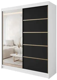 szafa-przesuwna-gold-3-180-bialy-czarny-mat-z-lustrem-uniwersalna-stylowa