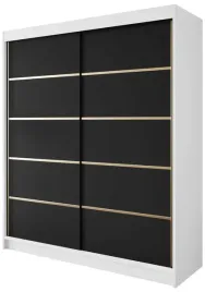szafa-przesuwna-gold-4-180-bialy-czarny-mat-uniwersalna-nowoczesna-stylowa