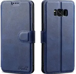 etui-z-klapka-iphone-12-keallce-skora-niebieskie