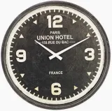 zegar-scienny-union-hotel-retro-30-cm