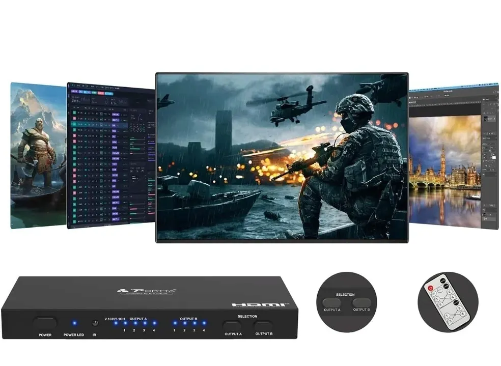 spliter-rozdzielacz-30hz-hdmi-4x2-matrix-switch