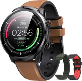 smartwatch-inteligenty-zegarek-z-kompletem-opasek-brazowa-zielona-black