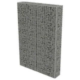 sciana-gabionowa-z-pokrywami-galwanizowana-stal-100x20x150-cm